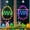 multicoloured46, variant on Easter Window Light Hanging LED String Lights 2-Pack | Timer Function, Battery Powered, Waterproof Metal | Indoor Outdoor Decoration, Suction Cup Easy Mount | Durable, Festive Holiday Décor
