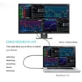 thumbnail image 3 of JSER USB 3.1 Type C USB-C Source to Mini DisplayPort DP Displays Male 4K Monitor Cable for Laptop 1.8m, 3 of 6