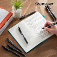 thumbnail image 5 of Shuttle Art Black Gel Pens, 70 Pack Retractable Medium Point Rollerball Gel Ink Pens Smooth Writing with Comfortable Grip for Office Home Work, 5 of 9