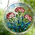 thumbnail image 5 of Acrylic Puzzle Window Hanging Decor, Transparent Stained Glass Colorful Window Ornament, Light Refraction, for Home Walls Balconies Cafes, 5 of 5