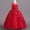 Style1-Red girls dresses, variant on Mceream Flower Girl Dresses Toddler Casual Crewneck Knee Length Dresses Sleeveless Dresses with Pockets Summer Birthday Party Dress Plus Size Vestido Para NiñAs