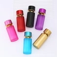 thumbnail image 3 of 1pc 50ml Perfume Bottle Cylindrical Colored Glass Spray Bottle Large Capacity Cosmetic Sample Dispensing Bottle Empty Bottle (Purple,glass), 3 of 7