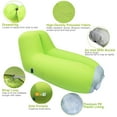 thumbnail image 4 of Imountek Solid Print Polyester Inflatable Air Sofa, Green, 4 of 11