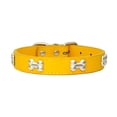thumbnail image 1 of Greeniant elegante con hebillas ajustables y con forma de hueso fácil de limpiar para perro Suministros para perros oro METRO, 1 of 6
