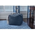 thumbnail image 2 of GOLD MEDAL® Ottoman, Microsuede, Medium 18", Federal Blue, 2 of 4