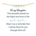 thumbnail image 1 of 1 Gold Set With Blue Diamond Ladies Family Simple BraceletThe Best Gift for A Loved One, 1 of 8