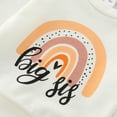 thumbnail image 4 of Vedolay Teen Girl Clothes Long Sleeve Shirts Girl Casual Pullover Sweatshirt Hooded Sweater Tops White,120, 4 of 5