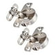 thumbnail image 5 of Bisagras de puerta para Interior, Herrajes para muebles, brazo corto sin costuras, 97 grados, para puerta de armario, muebles, cocina, 2 uds., 5 of 9
