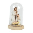 thumbnail image 2 of Christmas Nativity Scene Resin Ornament LED Lighted Decorative Collectible Artwork for Tabletop Office Bedroom, 2 of 9