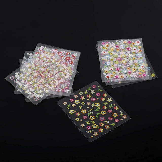 Pegatinas para unas BuyWeek 50 hojas PVC multicolor