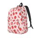 thumbnail image 1 of Disketp Strawberry Mochila de Lona Estampada, Mochila Escolar de Viaje Ligera para Estudiantes y Portátil-Medium, 1 of 5