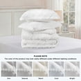 thumbnail image 4 of U by Bedsure Boho Twin XL Comforter Set, Boho Tufted Shabby Chic White Bedding Comforter Set, 2 Pieces Vintage Farmhouse Bed Set for All Seasons, Soft Bedding Set with 1 Pillow Sham, Twin, 4 of 10