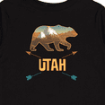 thumbnail image 4 of Inktastic Utah Vacation Bear Silhouette Boys or Girls Long Sleeve Toddler T-Shirt, 4 of 5