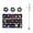 A003- Clear (C), variant on USB Moon Galaxy Night Light, 360° Clip Galaxy Star Projector, Moon Star Projection Lamp Bedroom Ceiling Night Light Decor