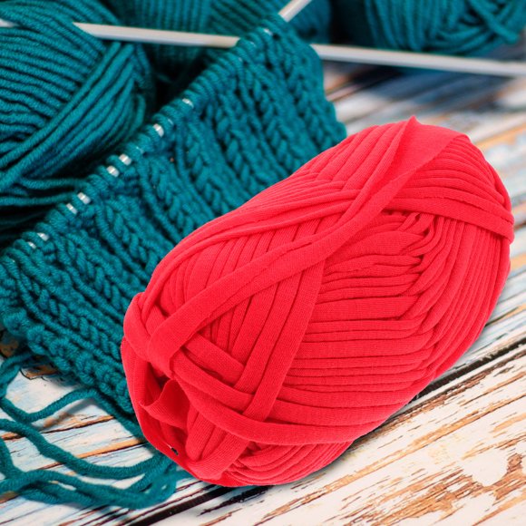 Raindrops High Grade Polyester Red Craft Rope Cord for Crocheting Knotting and Decorative Uses