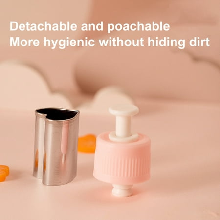 

MATHOWAL Baby auxiliary food butterfly face mold baby small chaos dumpling tool household biscuit pressing flower grinding tool