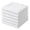White, variant on 6-Pack Handmade White Cotton Linen Napkins with Fringe - 17x17 Inch Rustic Square Cloth Napkins for Dinner, Weddings & Parties