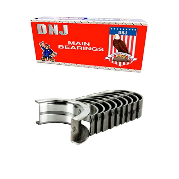 DNJ MB447 Standard Main Bearings Set Fits Cars & Trucks 89-01 Ford Mazda B2300 B2500 2.3L SOHC
