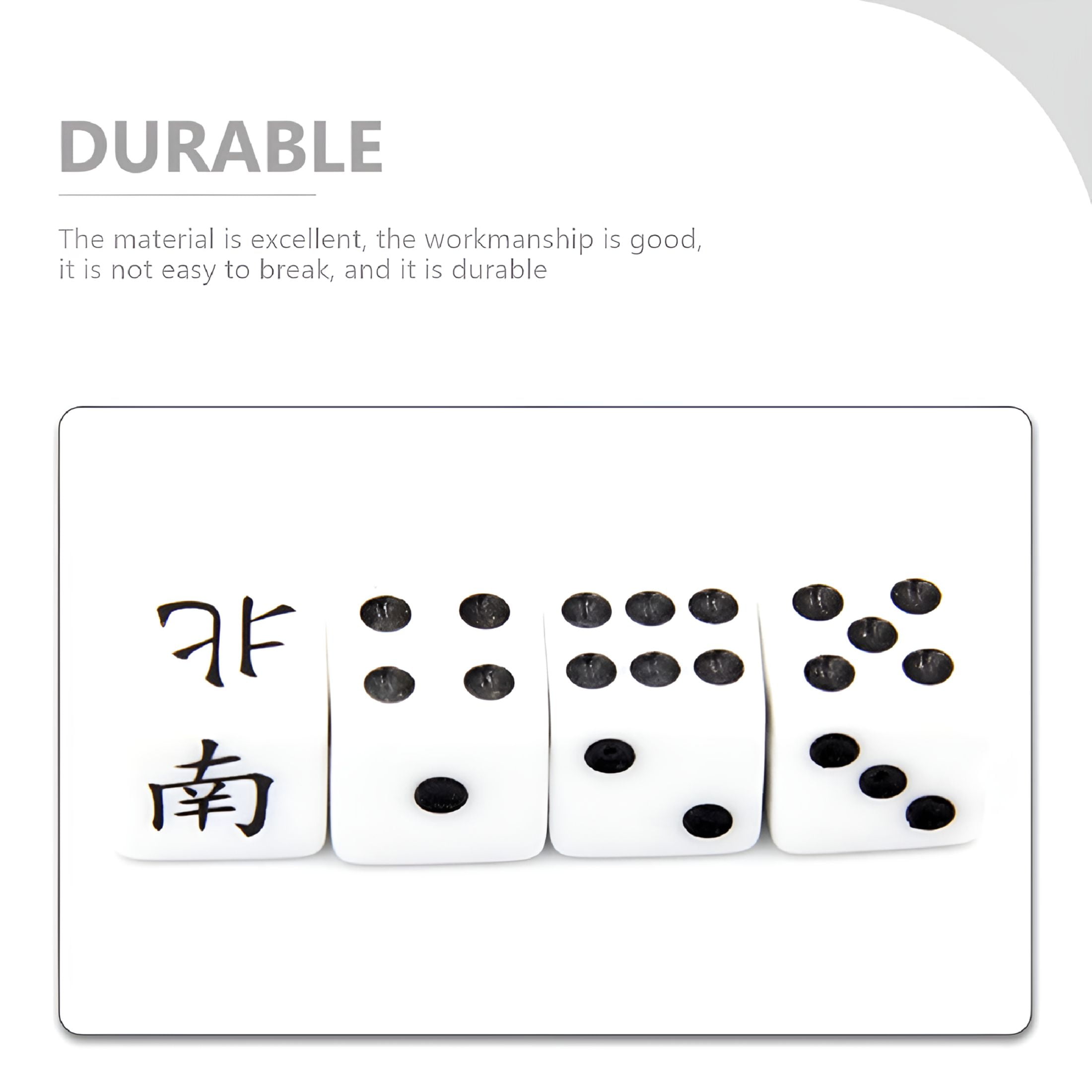 BESTSKY 1 Set Travel Small Mahjong Traditional Chinese Version Game
