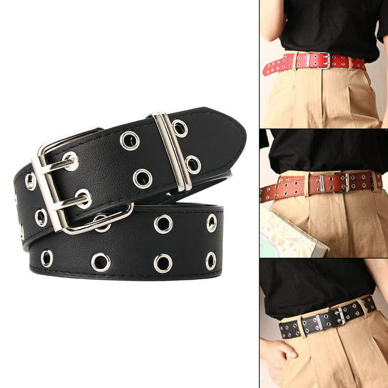 Rope Belt - Unisex - for Men Women - Adjustable - Knotted Waist Rope - Knot-Tie Belt - Gangster Punk Belt