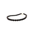thumbnail image 3 of Collar de cuentas 10 mm NEGRO BRILLANTE 45 cm Yashi, 3 of 4