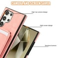 thumbnail image 2 of for Samsung Galaxy S23 Ultra Wallet Case with Shoulder Lanyard Strap, Crossbody Phone Case with Card Holder Slots for Women Girls, Luxury PU Leather Flip Stand Purse Cover Shockproof Case, Pink, 2 of 9