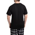 thumbnail image 2 of CafePress - First Christmas As Mr. &Amp; Mrs. Newlywed Pajamas - Men's Dark Loose Fit Cotton Pajama Set, 2 of 7