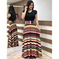 thumbnail image 1 of Más El Tamaño De Las Mujeres De Impresión Floral Vestido De Manga Corta Casual Maxi Vestidos De Fiesta Playa Bohe Casualespangjing, 1 of 4
