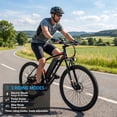 thumbnail image 4 of 26 Inch Electric Bike for Adults, 500W Peak Motor, 19MPH Top Speed, Removable 36V12Ah Battery, 7-Speed Electric commuter Bike for Commuting, Shopping, Trip UL 2849, 4 of 10