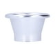 thumbnail image 1 of Turbo Horn Adapter 65mm Turbo Horn 2.6in Cold Air Intake Turbo Horn Velocity Stack Adapter CNC Aluminum Car Modification Part Silver ANGGREK Plata, 1 of 8