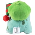 thumbnail image 4 of Peluche Jazwares Pokémon Bulbasaur Christmas 20 cm, 4 of 5