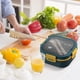 thumbnail image 5 of Utensilios de cocina, loncheras para niños, loncheras bento para adultos, loncheras para adultos, niños y bebés, lonchera bento de 1200 ml con 5 compartimentos, cuchara reutilizable integrada y vajill, 5 of 7