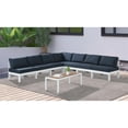 thumbnail image 3 of Meridian Furniture Nizuc Navy Outdoor Patio Modular Sectional, 3 of 8