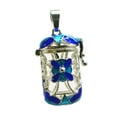 thumbnail image 6 of EHJRE Hollow Out Enamel Locket Perfume Oil Pendant for Necklace Keyring 1 1, 6 of 9