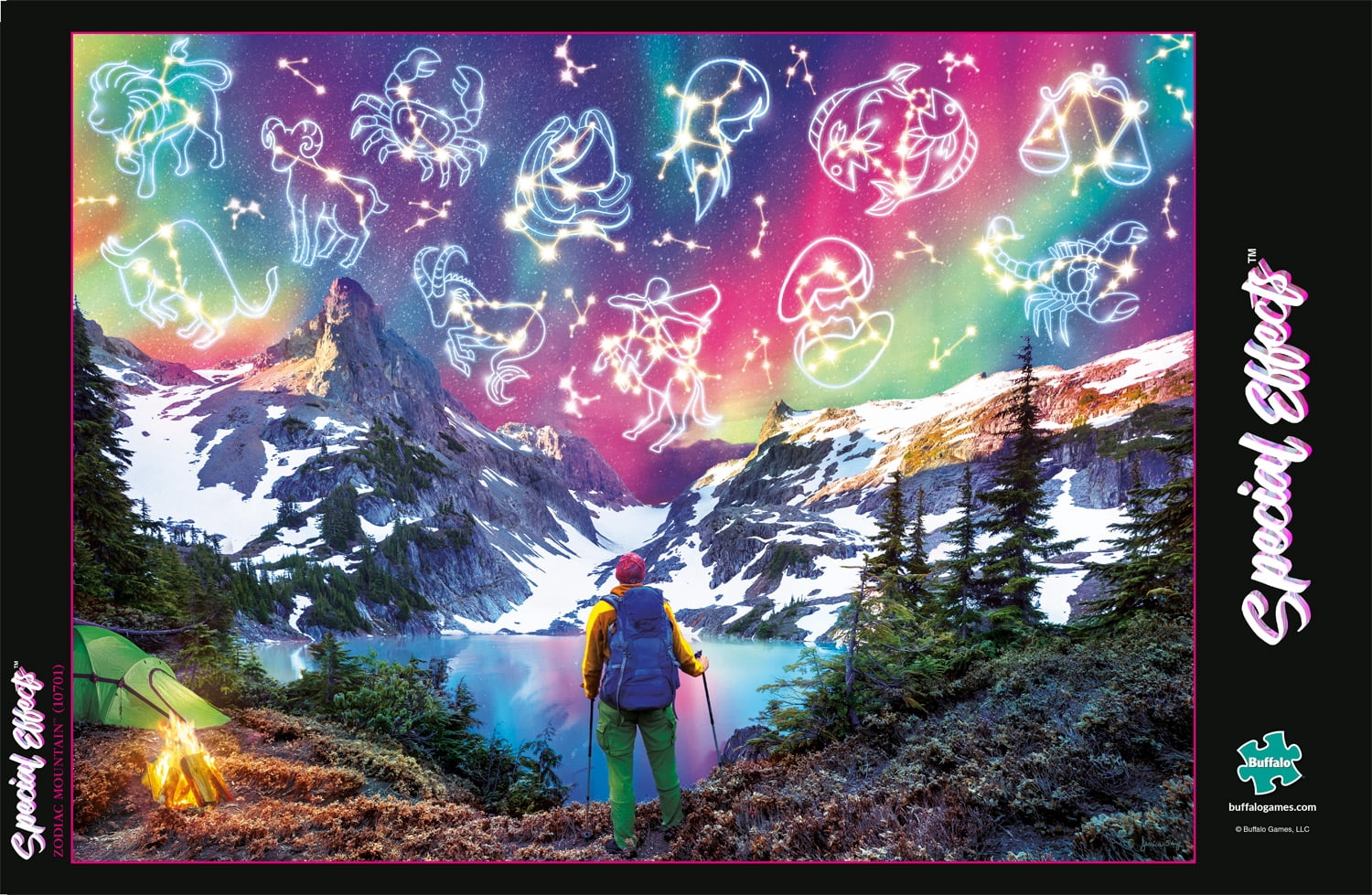 Buffalo Games 1000-Piece Special Effects Collection Zodiac Mountain Jigsaw Puzzle