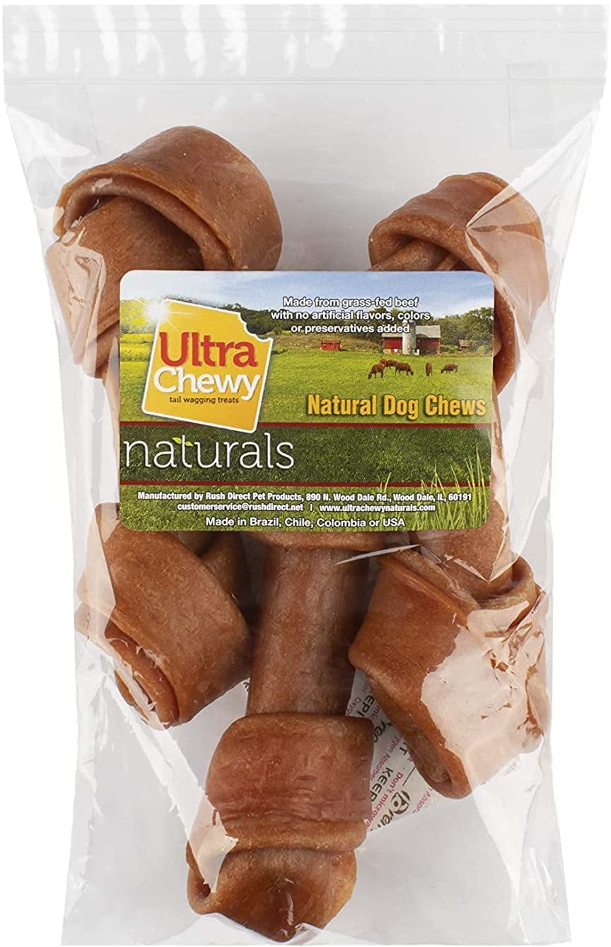 Ultra Chewy Turkey Tendon Knotted Bones for Dogs Premium AllNatural