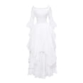 thumbnail image 1 of Vestido medieval de encaje con mangas acampanadas, vestido vintage gótico, vestido de cosplay, vestido de princesa para fiesta de graduación, 1 of 4