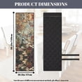 thumbnail image 4 of TSOVTHRID Deer Forest Camo Hunting Print Quilted Dining Room Chair Covers Stretchy Chair Cushion Slipcovers with Detachable Strap Universal Seat Cushion Covers for Kitchen, Set of 1, 4 of 7