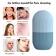 thumbnail image 4 of Herramienta de belleza para el cuidado de la piel Bandeja de cubitos de hielo de silicona Masajeador Rodillo facial (Azul) Tmvgtek Cuidado Belleza, 4 of 7