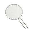 thumbnail image 2 of Esquirla Stainless Steel Fine Mesh Splatter Screen, Comfort Grip Handle, Fine Mesh Frying Pans Cover for Kitchen 19cm, 2 of 8
