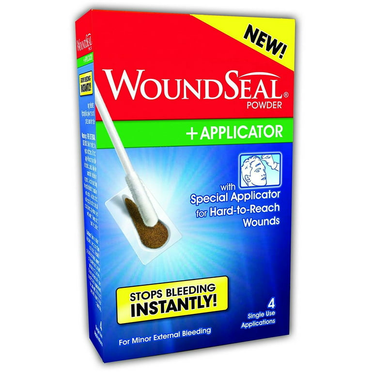 WoundSeal Powder for Nosebleeds, 4 Count 