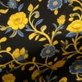thumbnail image 6 of Mifsaly Floral Embroidered Print Summer Skirts Women High Waist Long Chiffon Skirt Lightweight Flowy Traditional Garden Party Vacation Outfits XXL, 6 of 7
