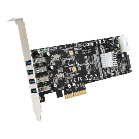 4PORT USB 3.0 PCIE CONTROLLER CARD WITH DUAL BUS & UASP
