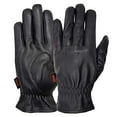 thumbnail image 4 of MRX Men's Front Cuff Driving Gloves Basic Soft Outdoor Glove Goat Leather Full Finger, Black (X-Large), 4 of 6