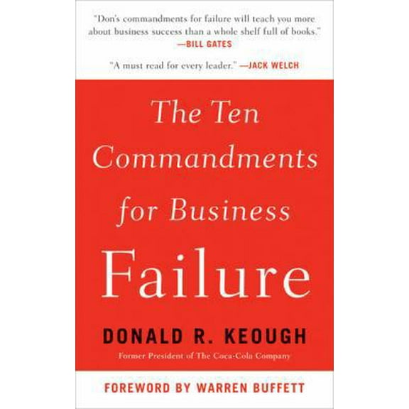 Pre-Owned The Ten Commandments for Business Failure (Hardcover) 1591842344 9781591842347