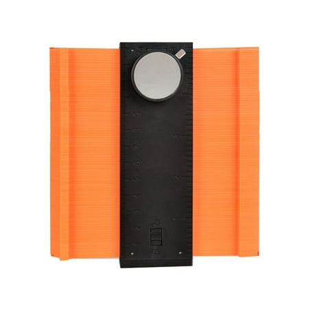RYUJNDK ABS Outline Gauges with Clear Scale marking Flexible Outline Gauges Tool Easy to Carry for Woodworkers & Enthusiasts