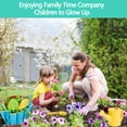 thumbnail image 3 of 6 PCS Kids Garden Tools Set Watering Can, Shovel, Rake, Fork, 3 of 8
