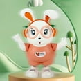 thumbnail image 5 of Dancing Singing Robot Toy, Cute Bunny with LED Lights & Music, Projection & Movement, Interactive Kids Toy, Gift for Toddlers, 5 of 7