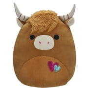 Squishmallows Official Plush 16 inch Brown Highland Cow - Child's Ultra Soft Stuffed Plush Toy