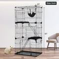 "Bestpet Large 3 Tier Pet Cage for Kittens with Hammock, MultiLevel